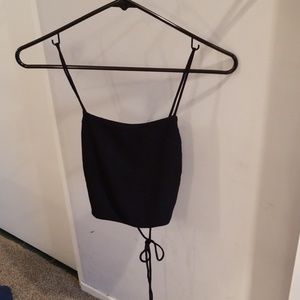 Reformation open back Crop tank top Like new!